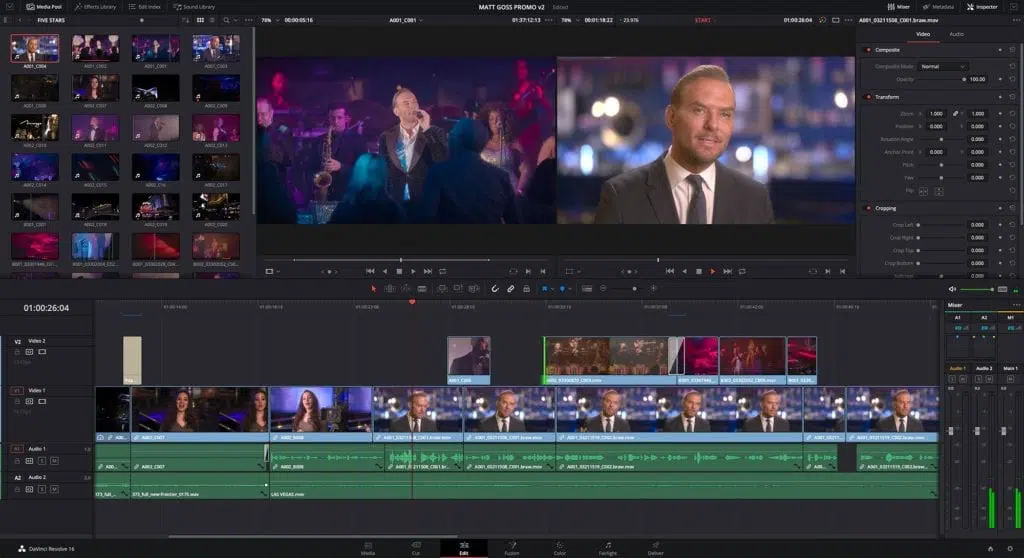 Blackmagic DaVinci Resolve