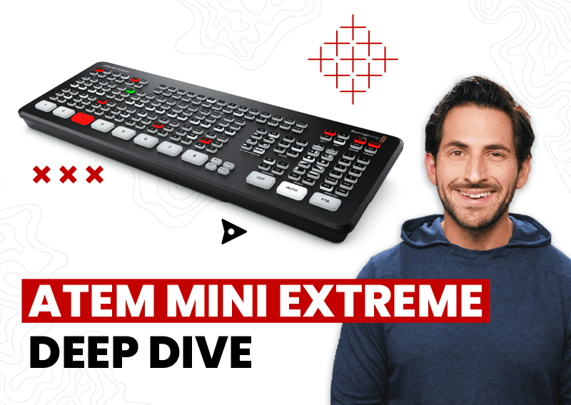 Next Level Live Streaming   The Impressive ATEM Mini Extreme, Web Presenter  HD and BMPCC 6K Pro /// New Territory Media