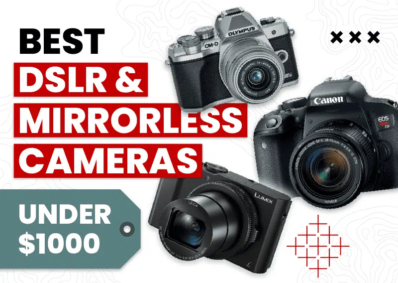 The Best DSLR and Mirrorless Cameras for Under $1000